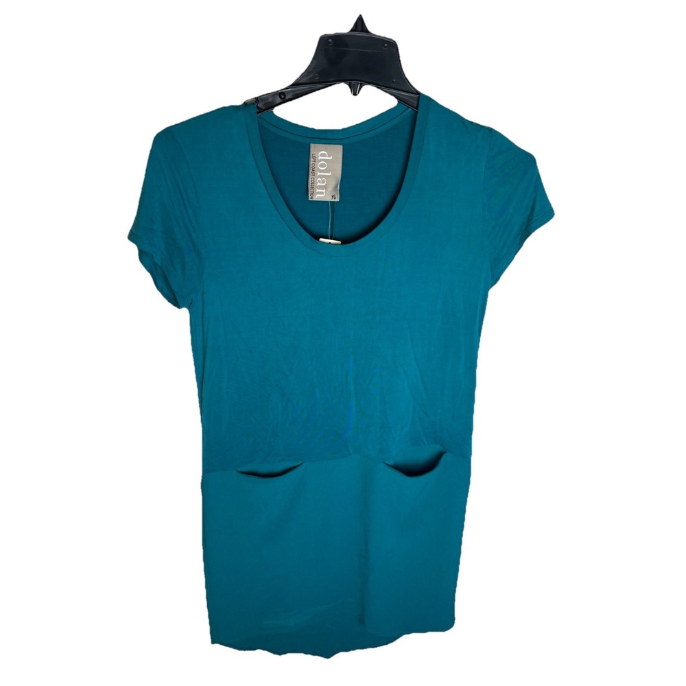 Dolan Left Coast Collection Dress Blue Short Sleeve Size XS